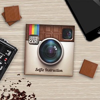 Шоколадная плитка "Инстаграм"